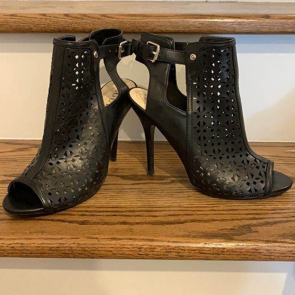 GUESS Black Ankle Stiletto - Picture 1 of 3